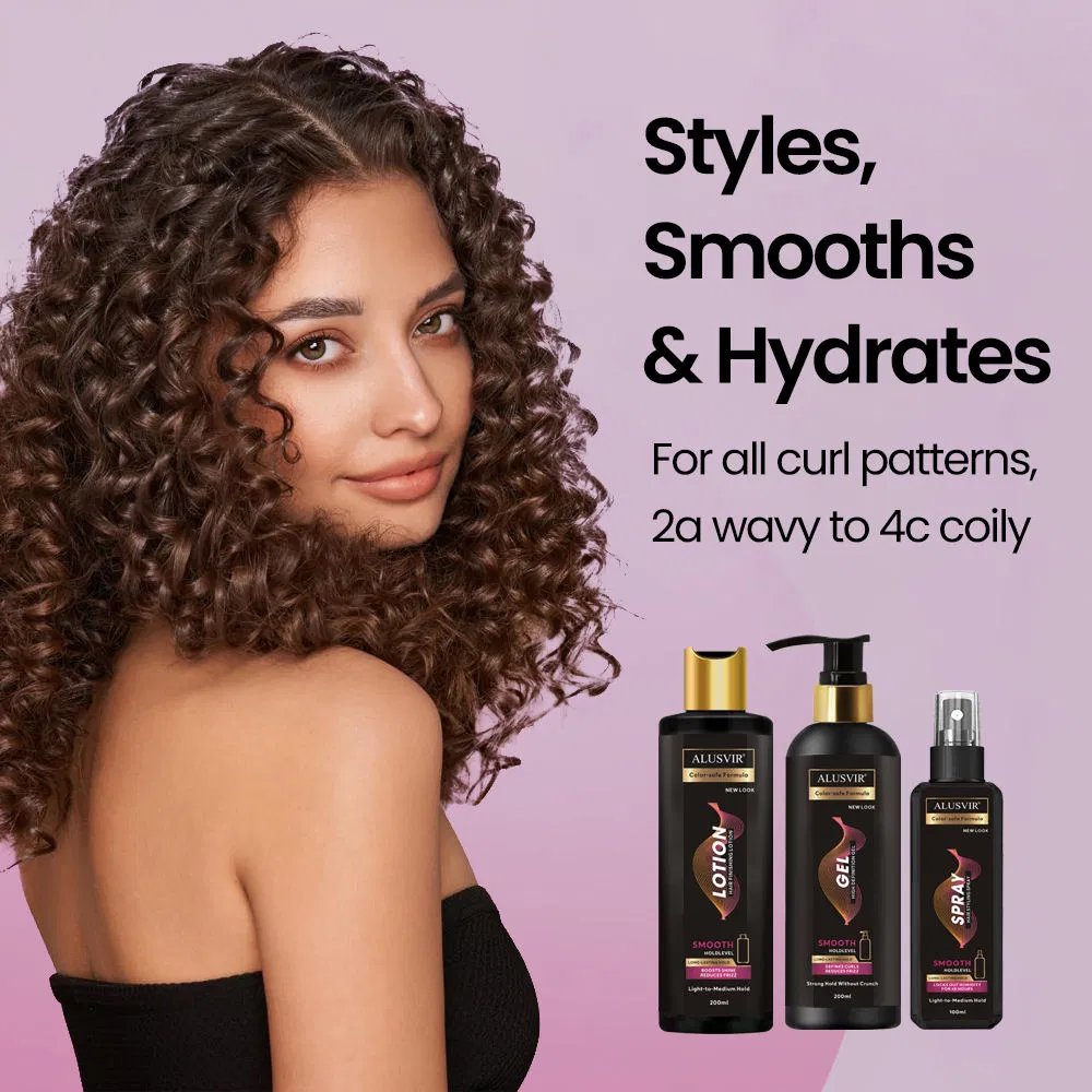 Curling Waving Straighten Styling Lotion Anti-Frizz Long Lasting Hair Shampoo