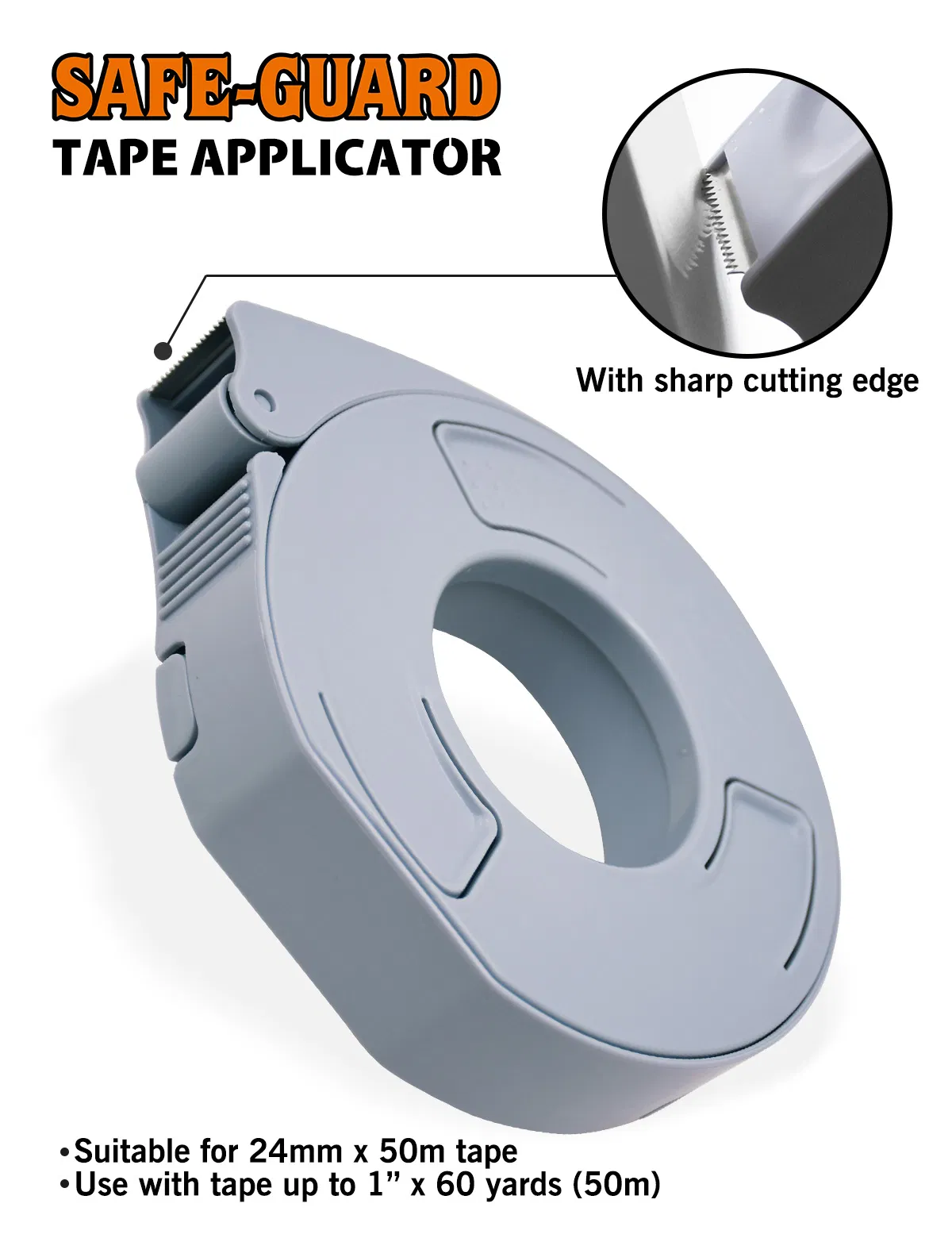 Rolingdog-Standard 81322 6PC Tape Dispenser with Masking Tape Refills