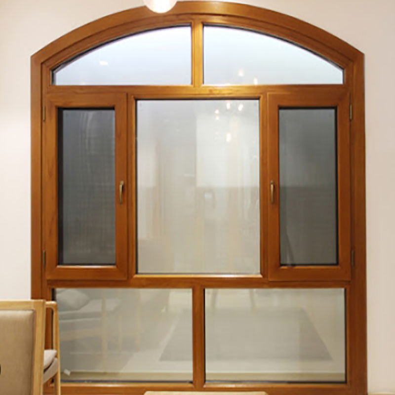 China Wood Aluminum Clad Window
