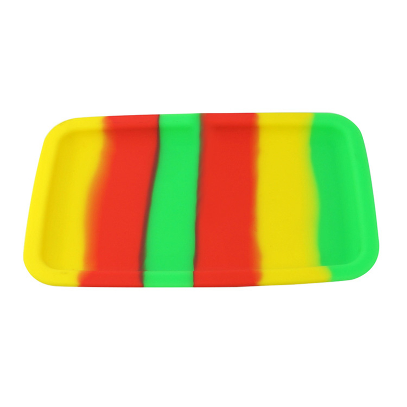 Display Trays Soft Smoking Accessories Dry Herb Silicone Rolling Tray