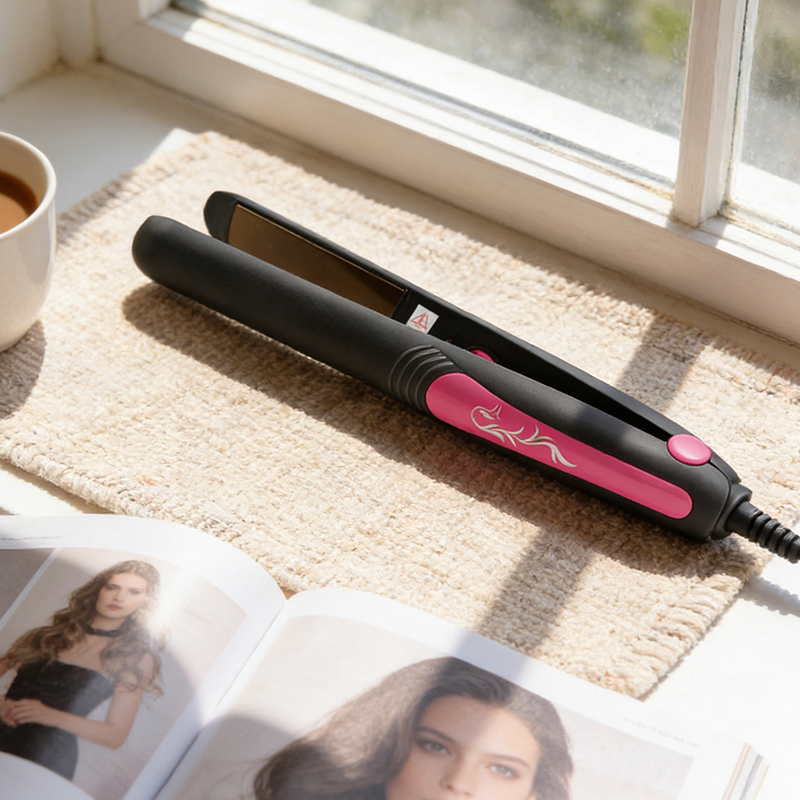Professional 2 in 1 Ceramic Hair Straightener with Fast Heating