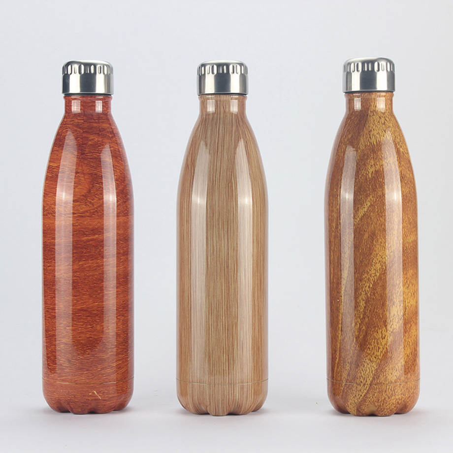 Manufacturer Gym 350/500/750/1000ml Double Wall Stainless Steel Insulated Cola Water Drinking Bottles