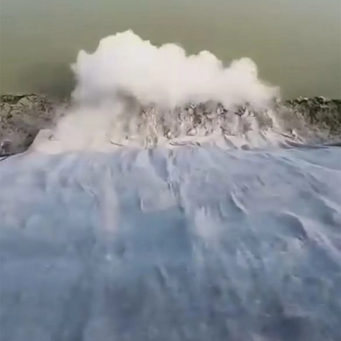 Slope Reinforcement Cement Blanket for Reservoirs