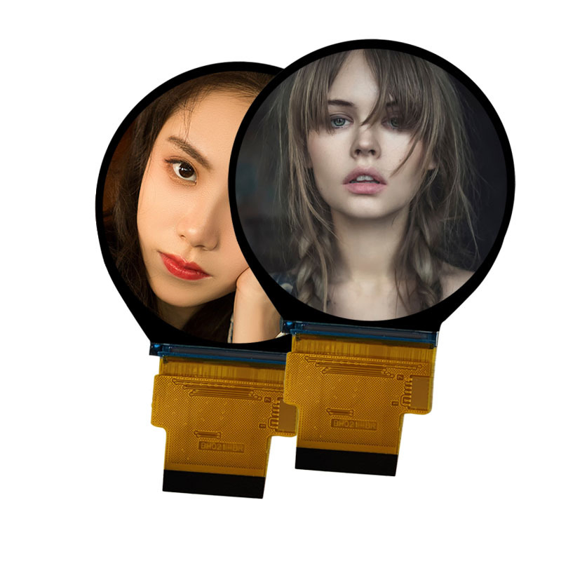 OEM/ODM 1.28 Inch 240*240 IPS TFT LCD Monitor Spi Interface Round LCD Panel