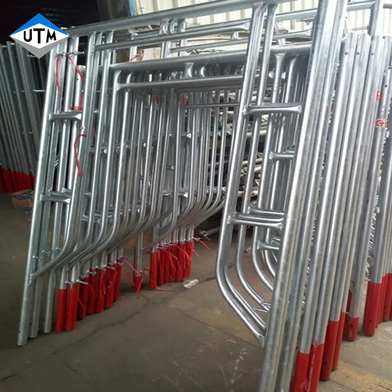 Factory Price Durable H Light Frame Scaffold Steel Scaffolding Walk Through Frame