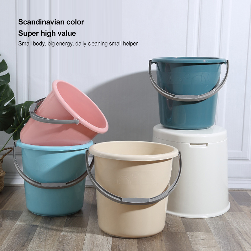 Large Capacity Government Reserve Supplies Bucket - Good Price High-Quality Plastic Corrosion-Resistant Water Bucket, Wear-Resistant Thick Water Pail