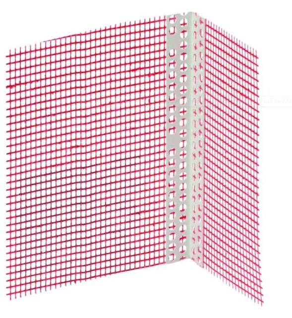 PVC Angle Corner Beads Bead with Fiberglass Mesh for Construction Material