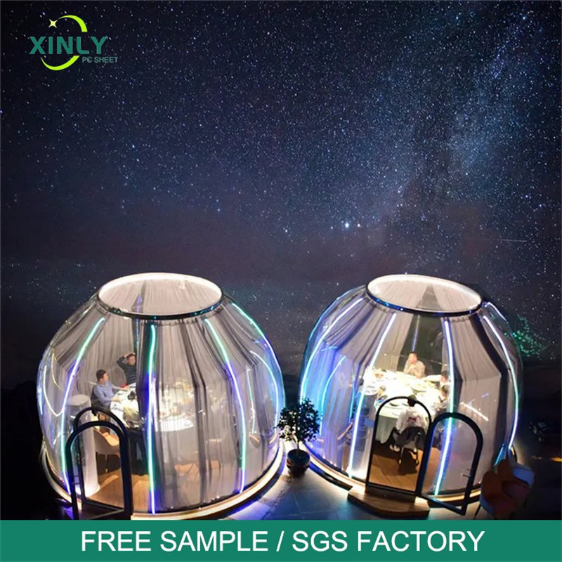 Prefabricated Building Dome Tent Starry House Transparent Sky Room for Restaurant Hotel