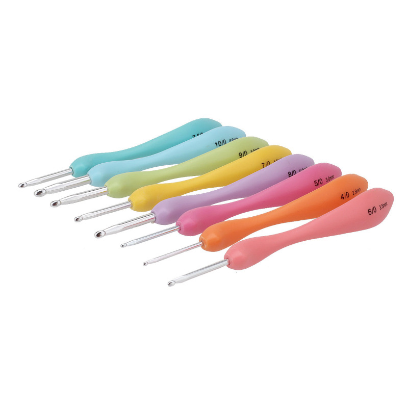 High Quality Crochet Hook Set with TPR Handle
