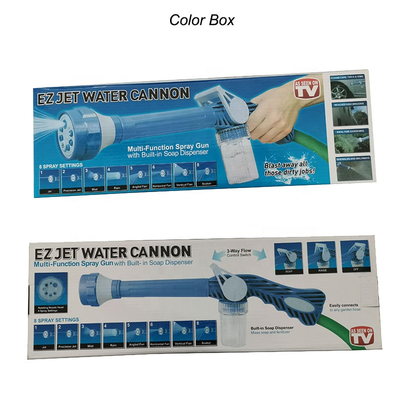 8 Patterns Cleaning Soap Dispenser Hose End Sprayer Washing Bottle Foam Sprayer