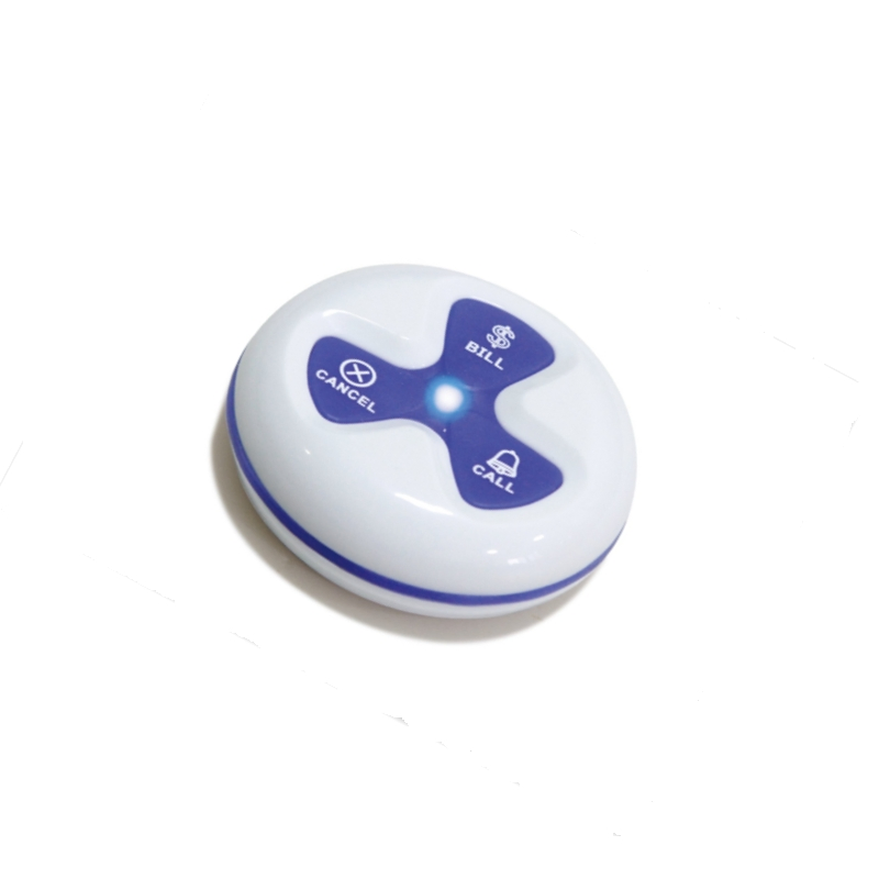 Wireless Paging System Guest Table Call Button