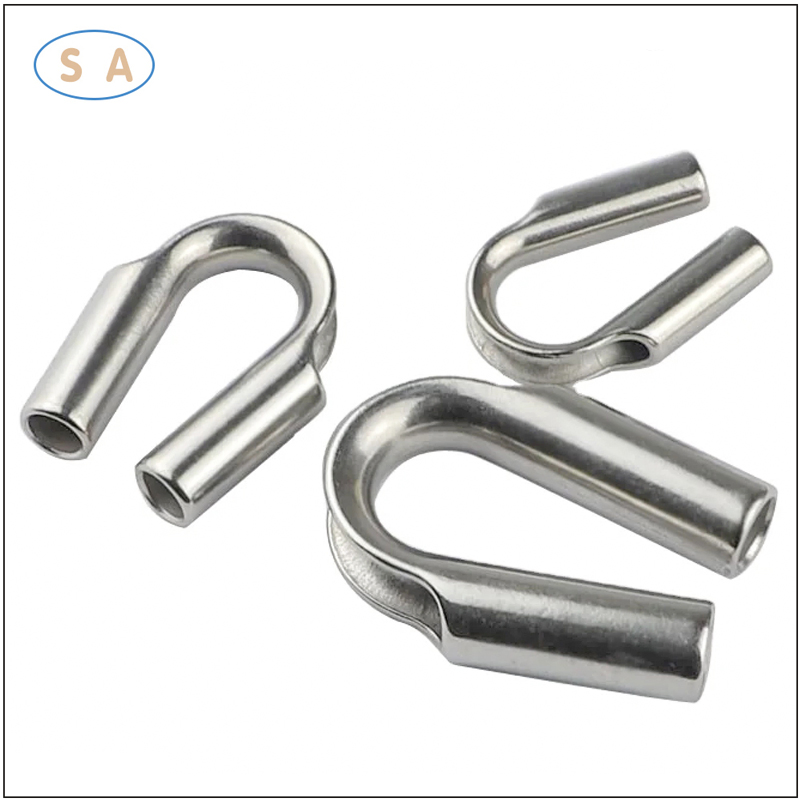 Stainless Steel Wire Rope Thimble Heavy Duty Cable Thimble for Crane Part