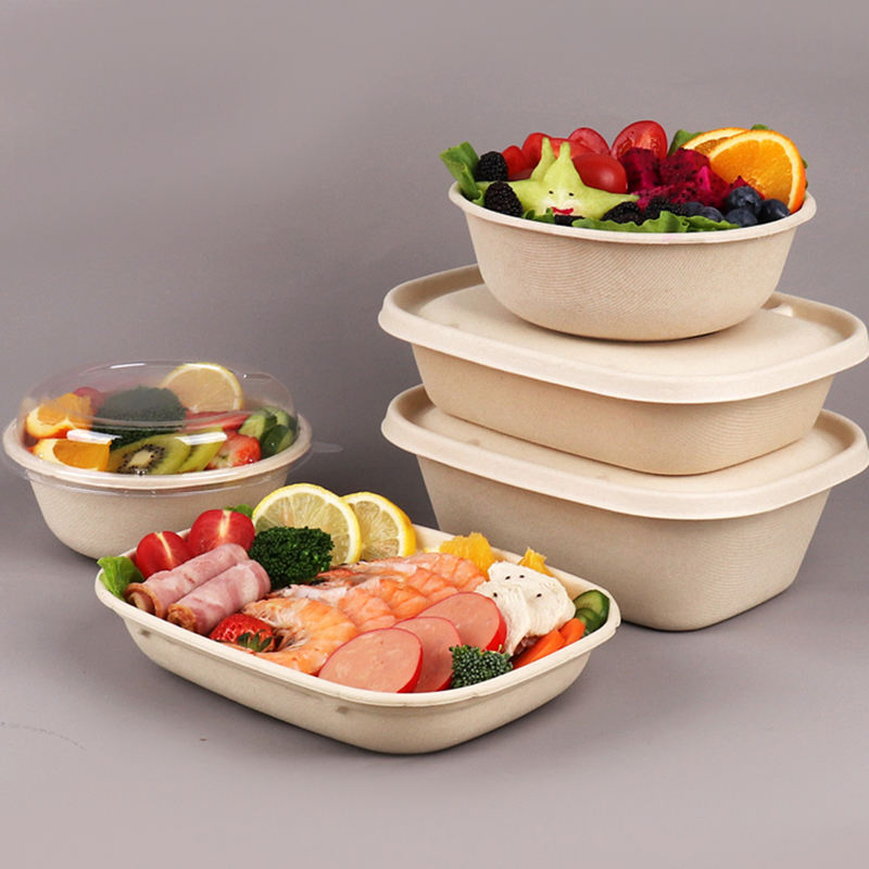Cost-Effective Disposable Square Container for High Volume Food Service