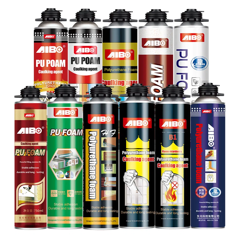 Professional One Component 300ml B1 Soundproof Polyurethane Foam for Urban Development