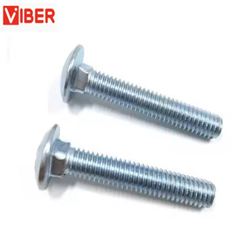 M8, High Tensile, Grade 8.8, Coach Bolts, Carriage Bolts, Cup Square, Bzp.