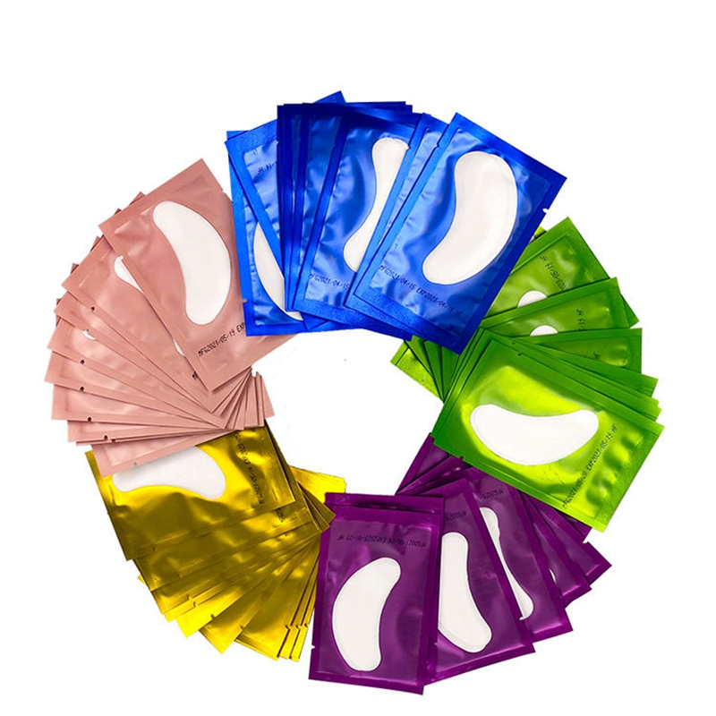 Wholesale Private Label Eye Patches Lint Free Gel Eye Pads for Eyelash Extension