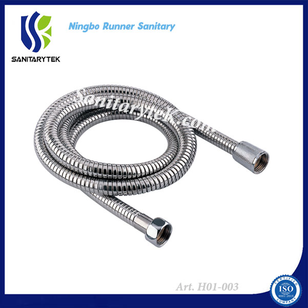 No Extensible Stainless Steel Shower Hose Flexible Hose with Spray Nozzle