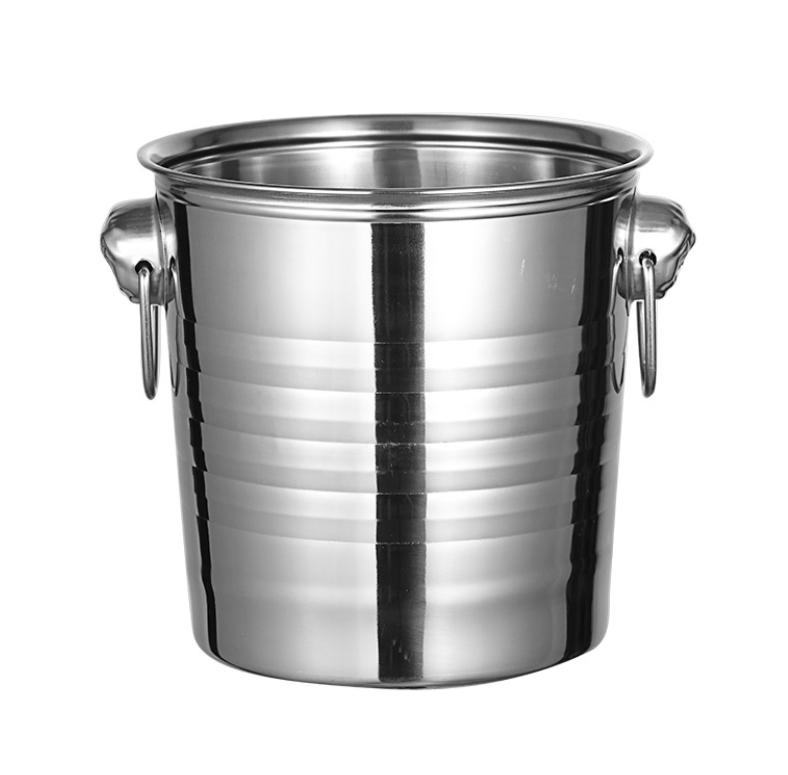 Stainless Steel Double Wall Insulated Champagne Cooler Ice Buckets