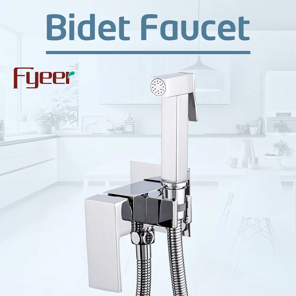 Смеситель для биде Fyeer настенный латунный
