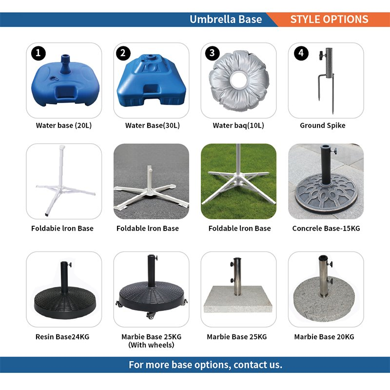 Пляжный зонт от фабрики: модный, портативный, с защитой от UV