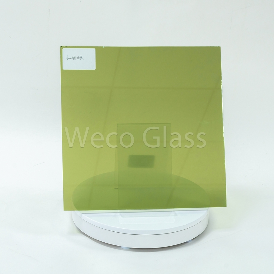 Glare Reduction 6mm 8mm Nominal Thickness Colored Fireproof Tinted Glass
