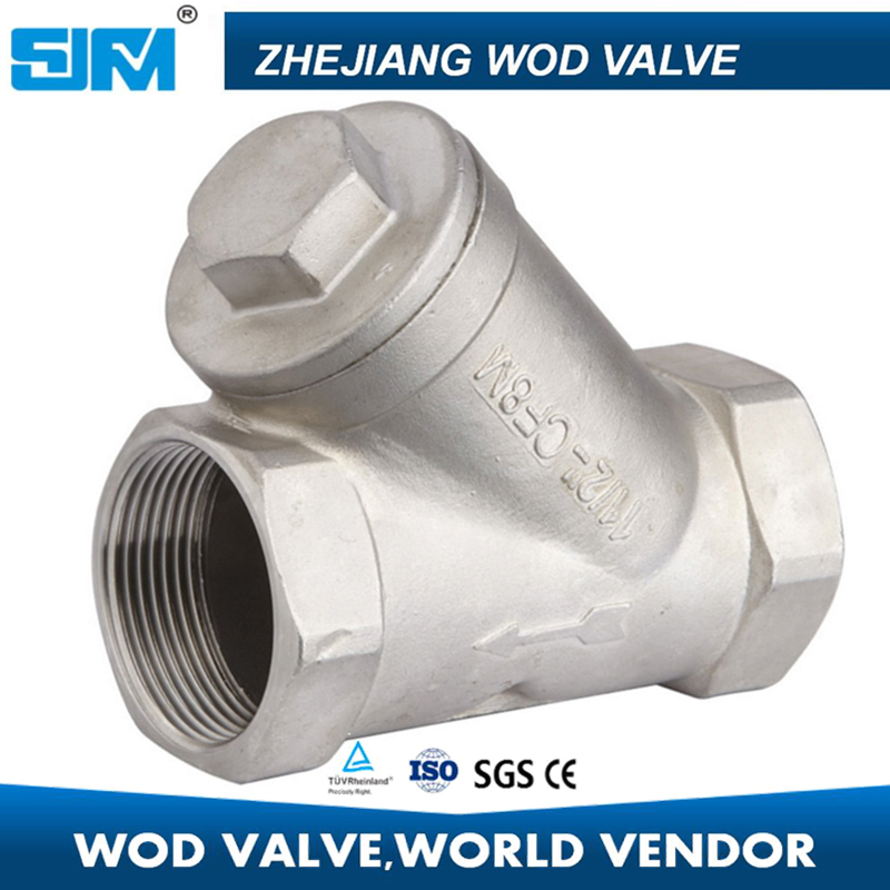 High Capability 2 Inch Colation Appliance Stainless Steel 316 Y Style Strainer Filter