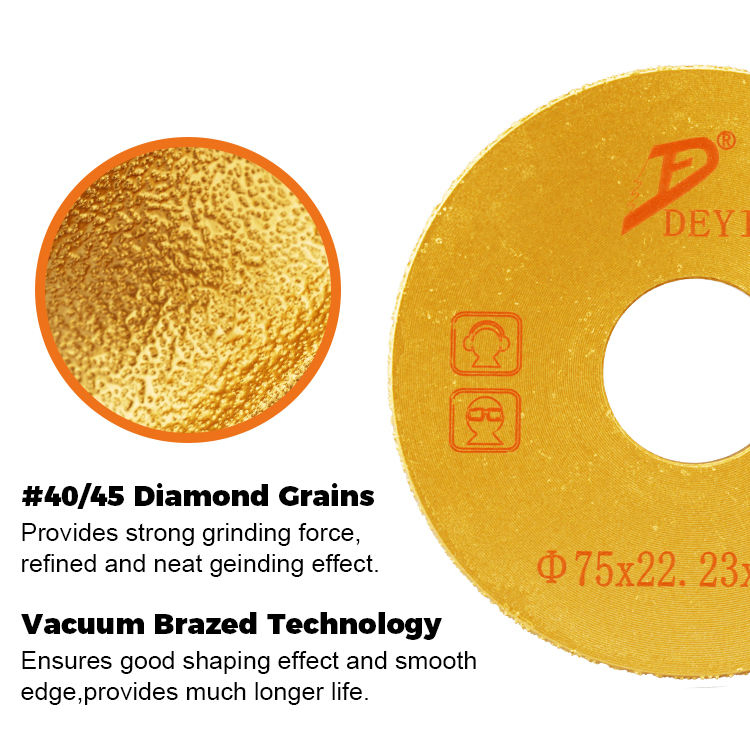 Алмазный шлифовальный круг 75 мм для мрамора