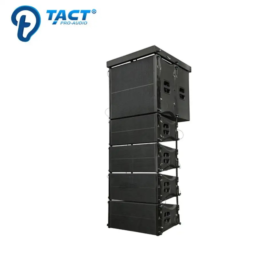 Tq206p Double 6 Inch Small Active Line Array System for Church Conference Hall