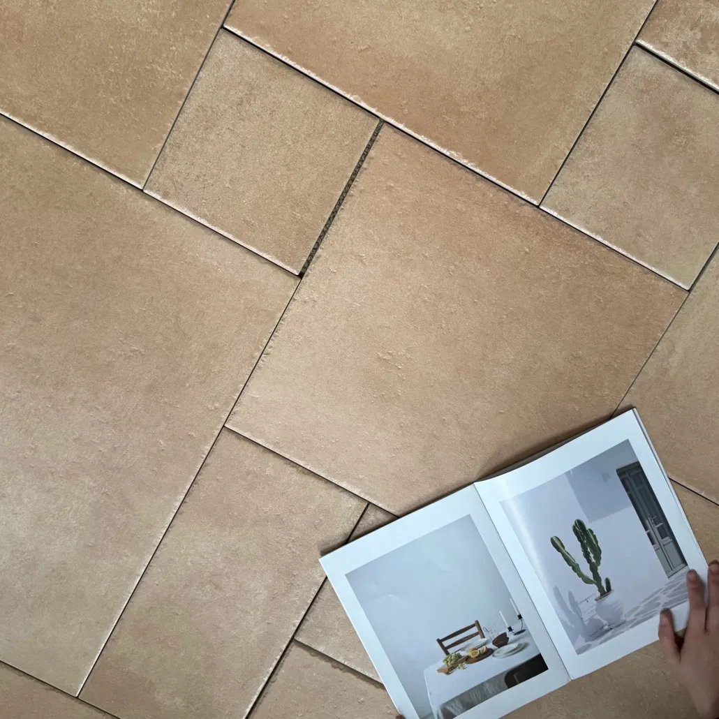 Porcelain Ceramic Floor Tile French Pattern Outdoor