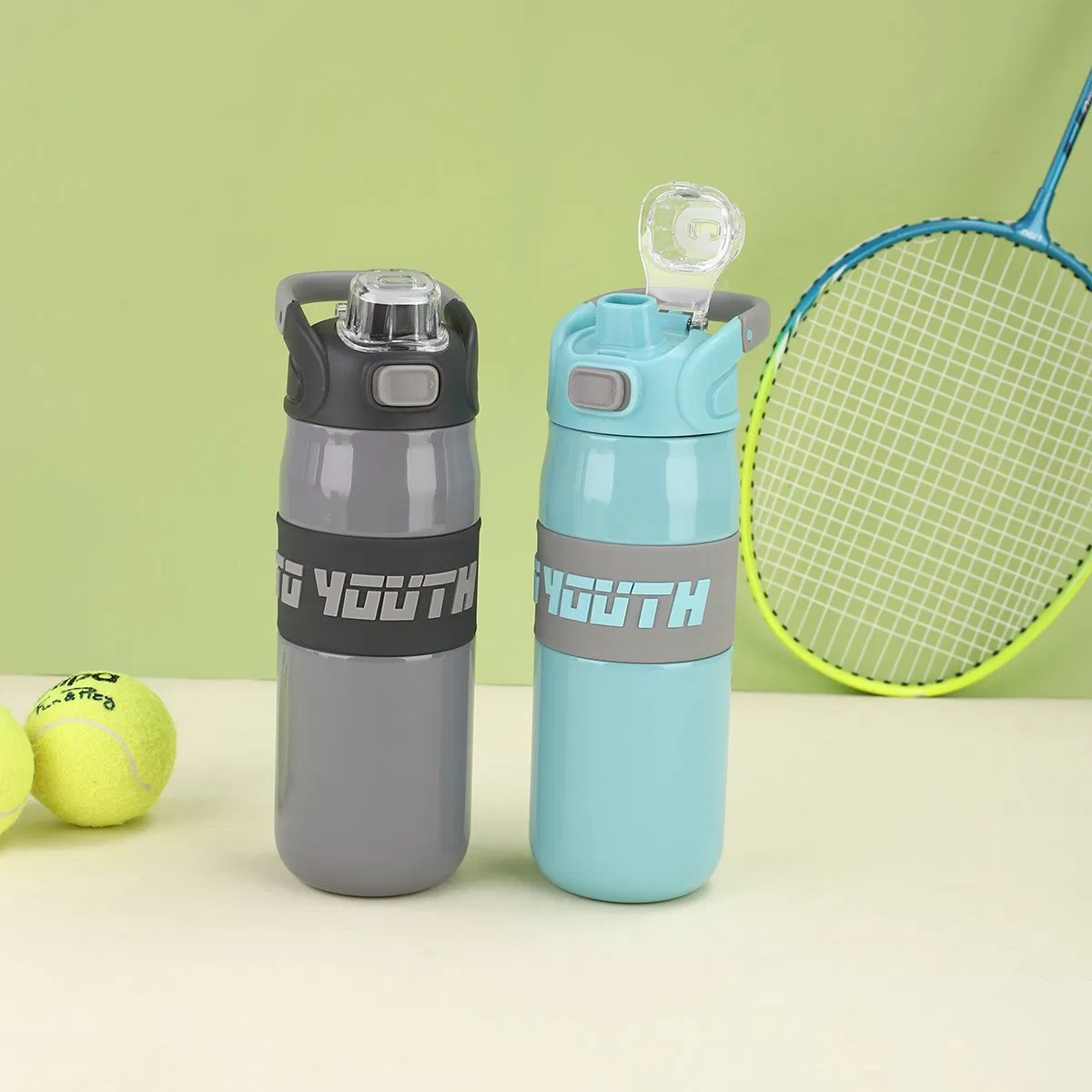 Вакуумный термос с одной рукой, 24 унции, нержавеющая сталь