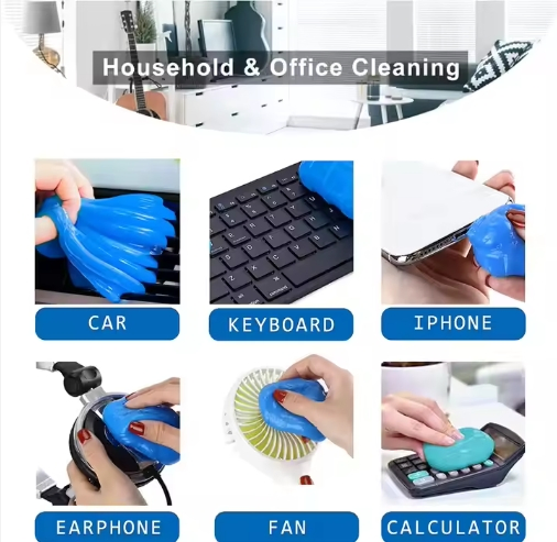 Customized Magic Cleaning Slime for PC Keyboard Car