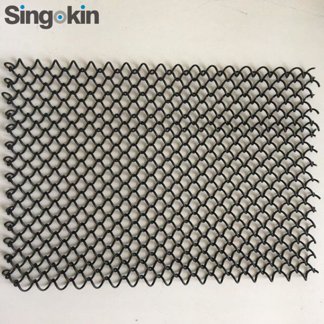 Decorative Aluminum Hanging Wire Mesh Chain Link Metal Mesh Curtain