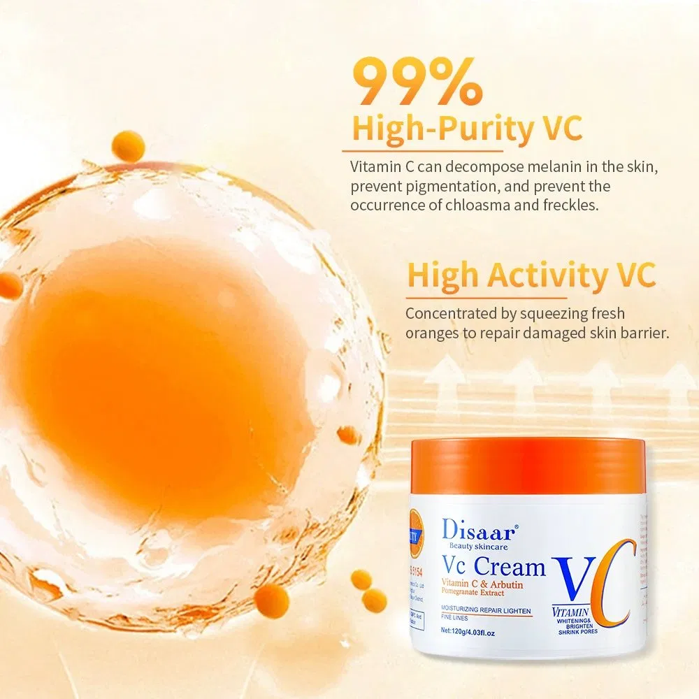 Organic Moisturizing Anit Aging Vitamin C Whitening Face Cream Day and Night Facial Cream