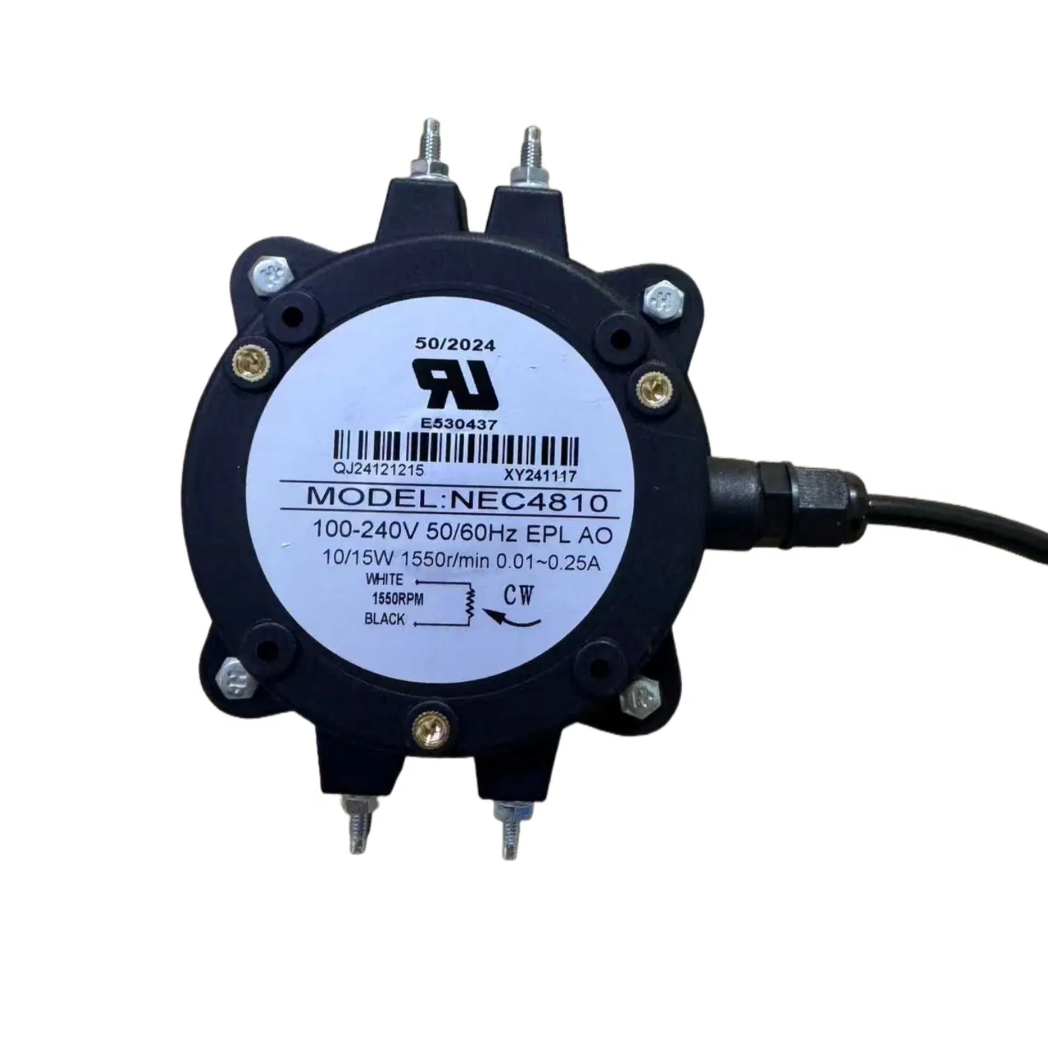 Capacitor Electronically Commutated 29W 220-240/110-120V Fan Ec Motor for Radiator