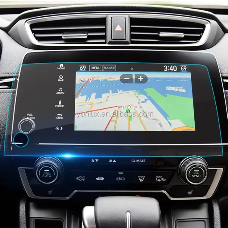 Защитная плёнка 9H для автомобильной магнитолы