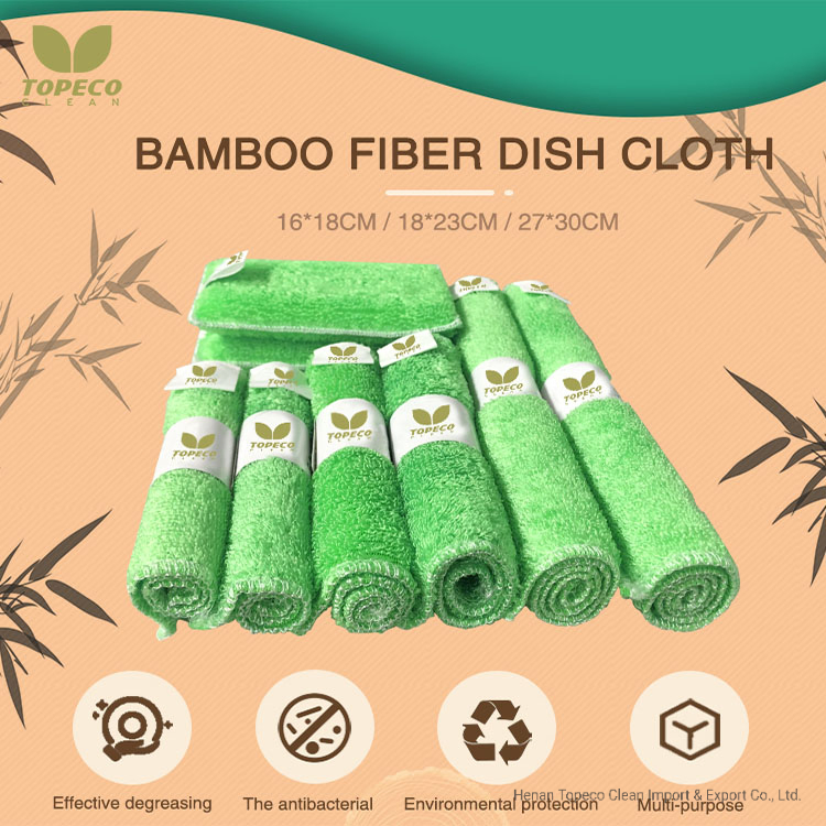 Topeco Cheap and Fine Microfiber Bamboo Cleaning Towel