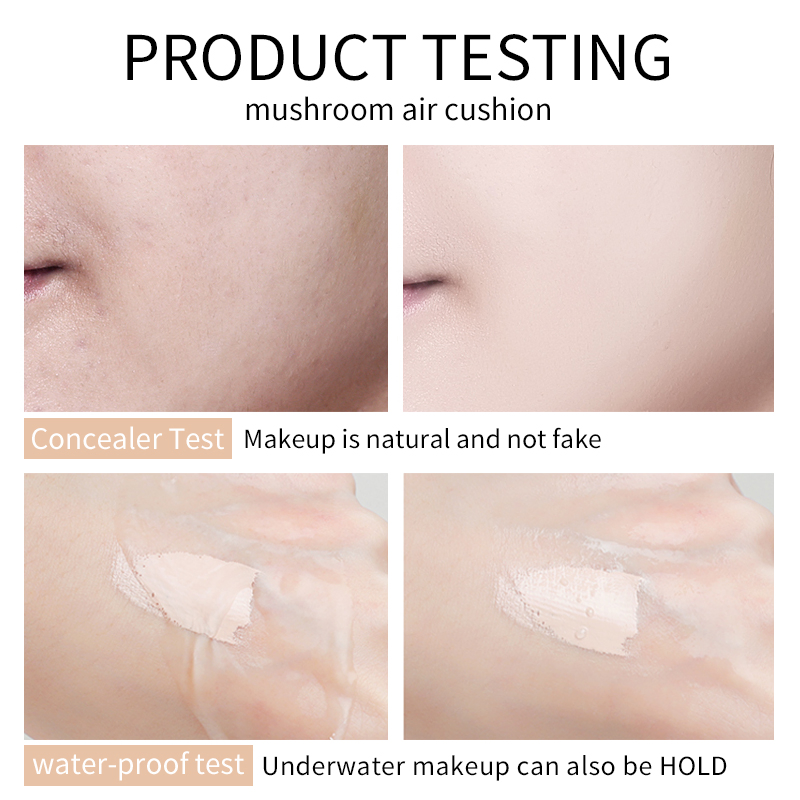 Face Makeup Oil Control Concealer Whitening Mushroom Head Air Cushion Liquid Foundation