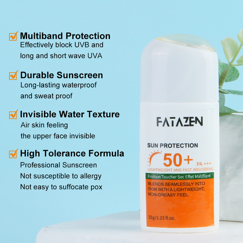 SPF50+ Go out Beach Sun Effective Waterproof Sweatproof Non-Greasy Whitening Sunscreen