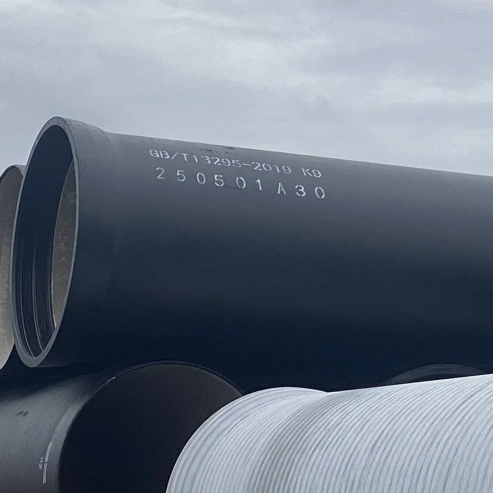 Pressure Resistant Cast Iron Pipe Standard Gbt13295 Ductile Iron Cement Lined Pipe