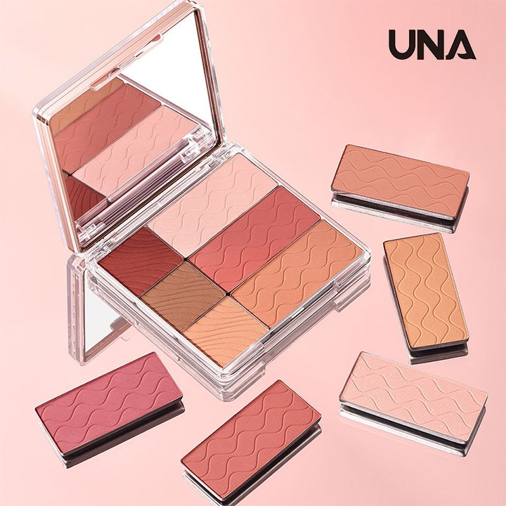 New Product Vegan & Cruelty-Free Long-Lasting Waterproof Matte Makeup DIY Cheek Powder Blush Palette