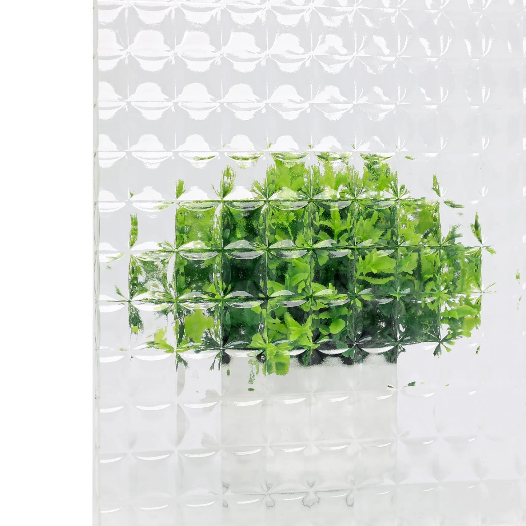 5mm 6mm 8mm 10mm Ultra Clear Low Iron Moru Pattern Glass