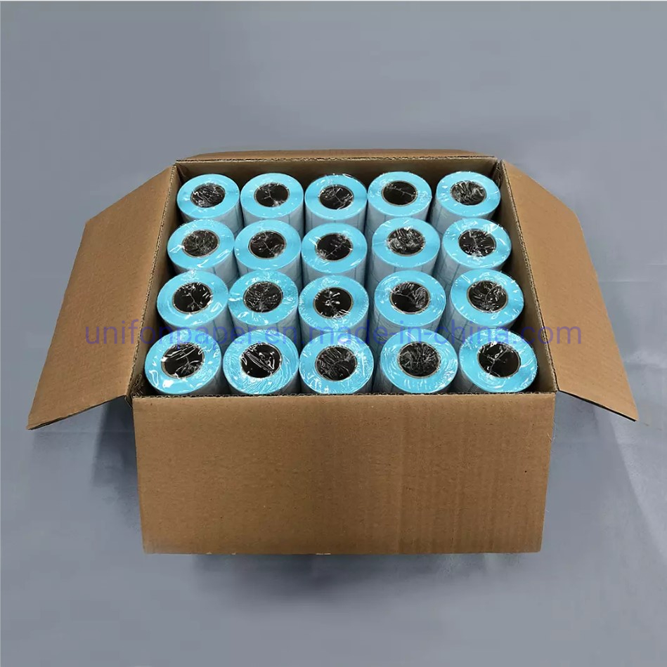 Custom Waterproof Self Adhesive Thermal Sticker Barcode Label Printing Roll