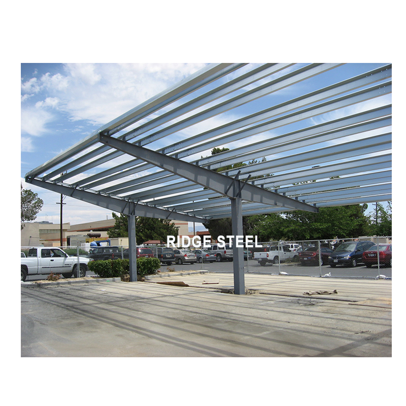 No Middle Column Workshop Multifunctional Pre Fabricated Steel Workshop Shed