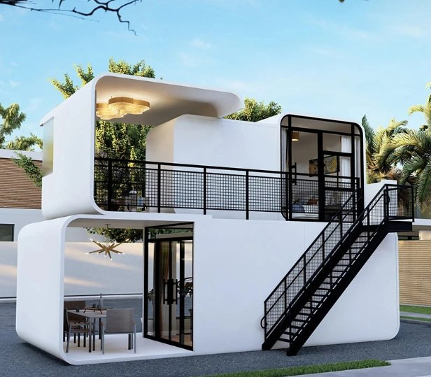 Modern Prefab Fast Install Modular Space Prefabricated Outdoor Soundproof Phone Booth with Ventilation Container Office Pod Capsule