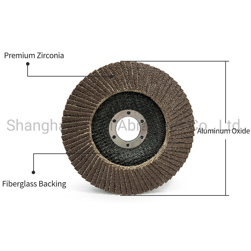 Aluminum Oxide Backing Abrasive Flap Discs