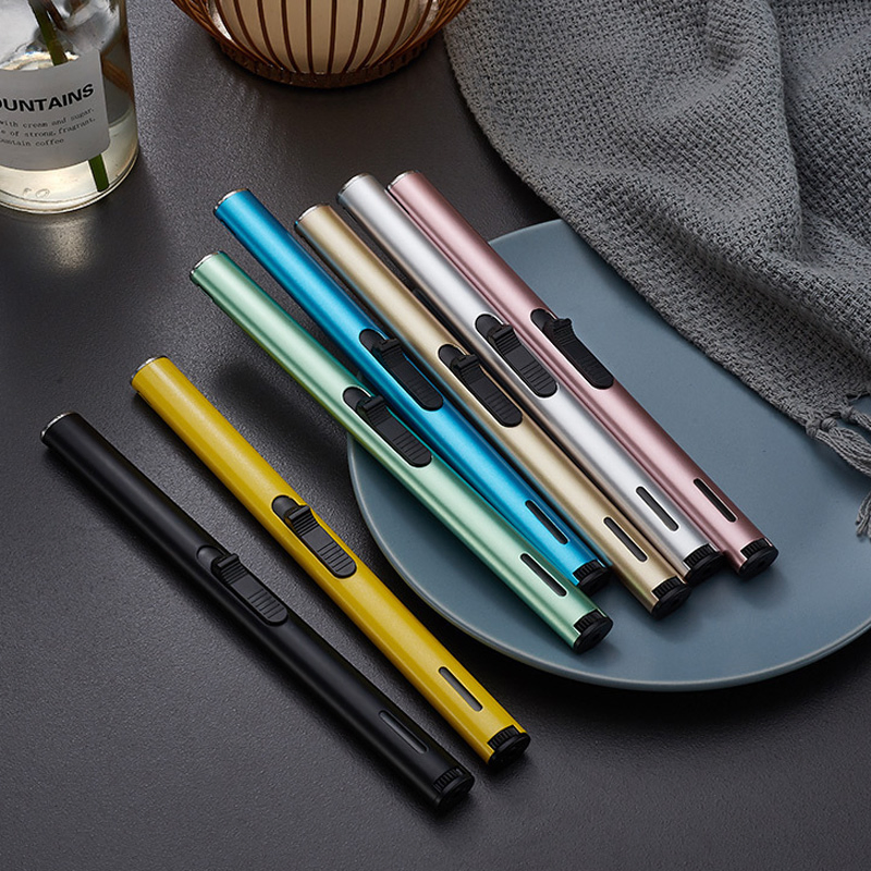 Candle Lighter Adjustable USB Lighter Outdoor Portable Jet Lighter (PHCA-0035S)