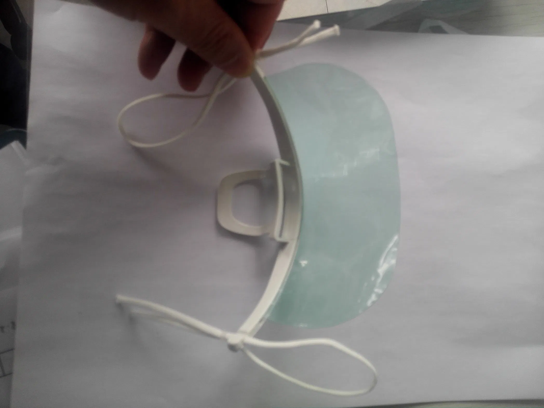 Anti-Fog (AF) Pet Film Smile Mouth Cover & Mask, Anti Splash Reusable Clear Mask (CM-0101)