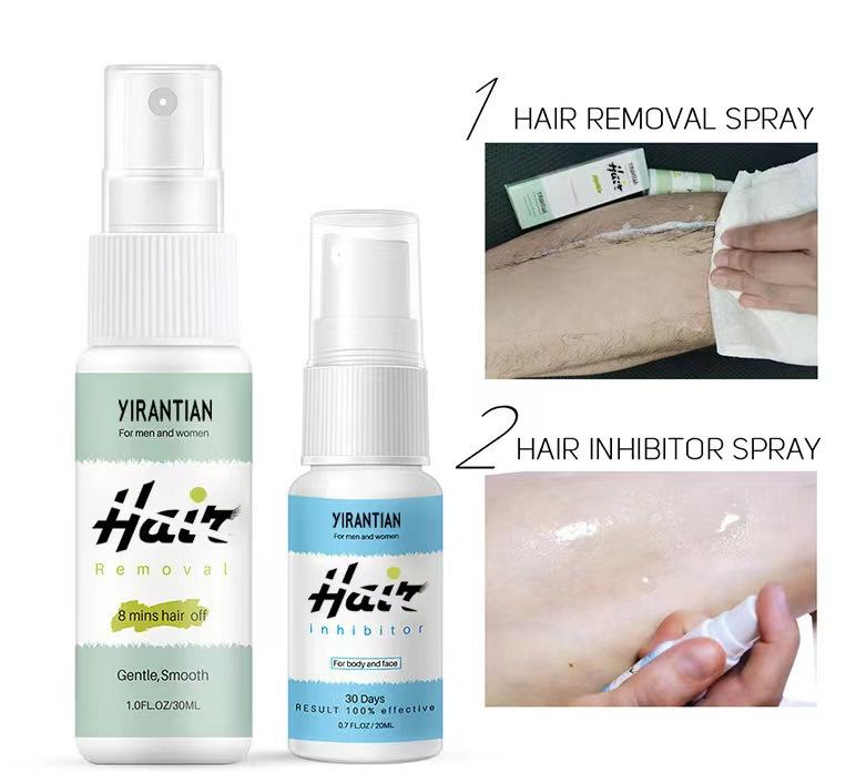 High Quality Effective Gental Smooth Hair Removal Spray Foam for Women and Men