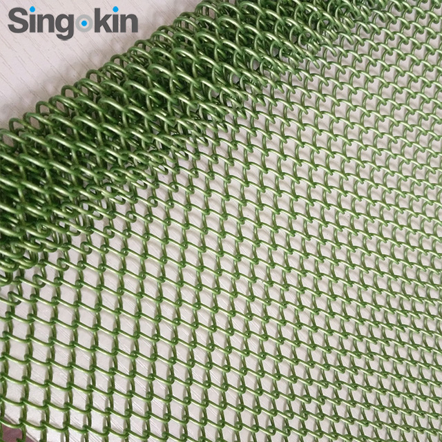 Decorative Architectural Decorative Metal Wire Mesh Chain Link Curtain/Metal Mesh Curtain