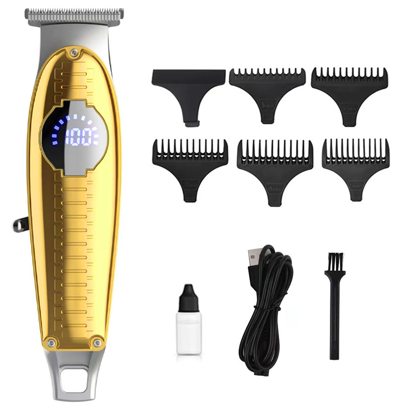 Hair Clipper Electric Shaver Comb Charging Tool Electric Digital Display Household Men's Hair Trimming Knife Hair Trimmer